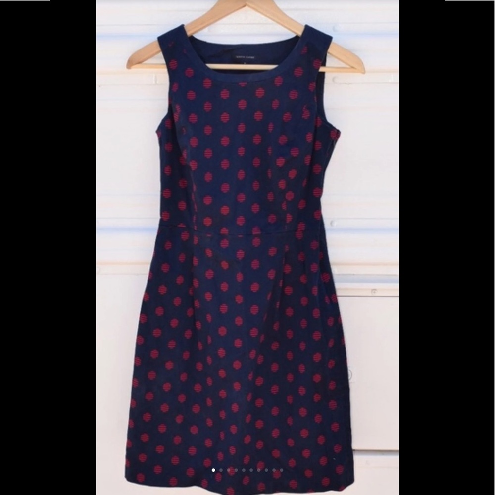 Tommy Hilfiger Navy Blue polka dots dress size 6